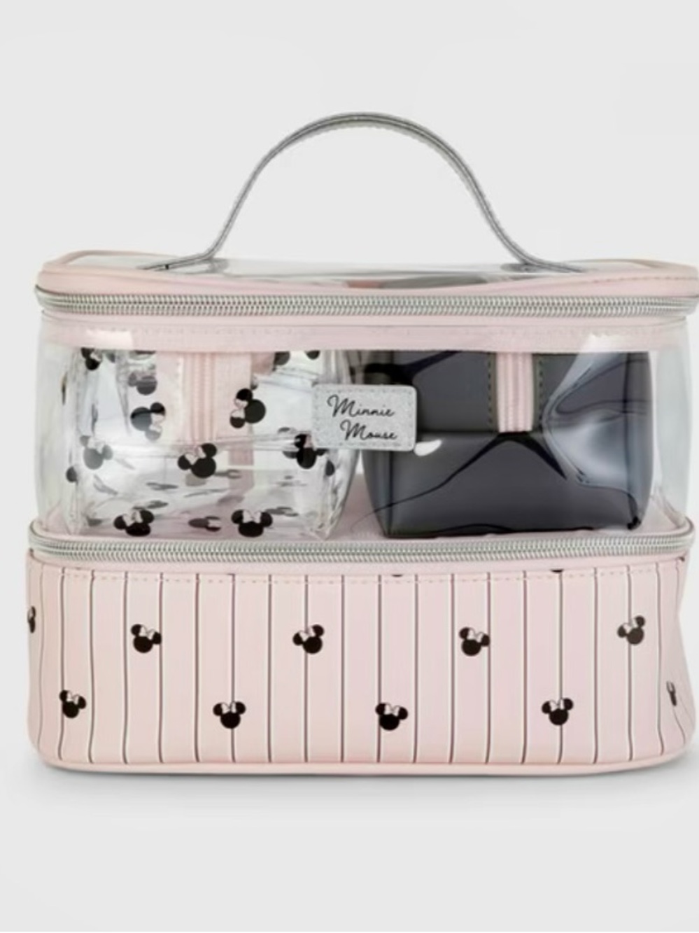 Minnie Mouse 4 Piece Cosmetic Case